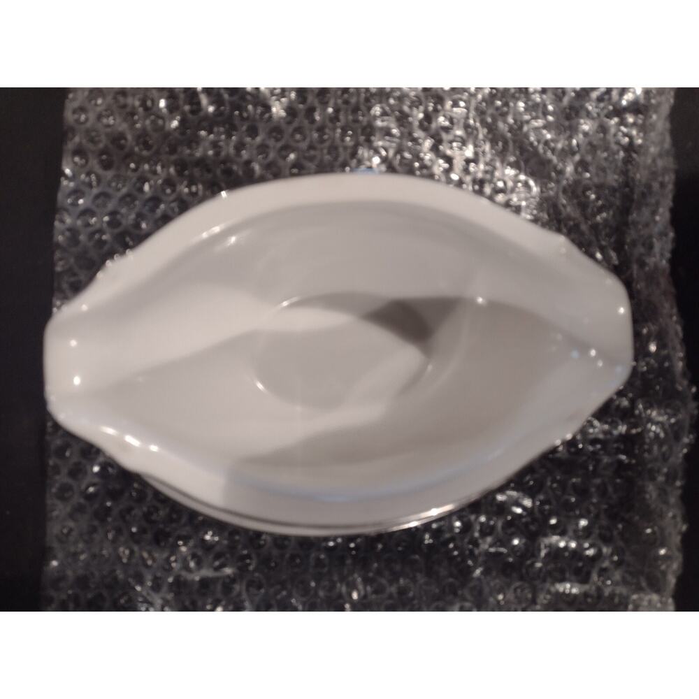Rare Harmony House Fine China Mary Pattern Gravy Boat With Attached Underplate